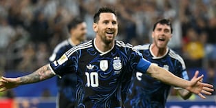 Argentina vs Jordana por el Mundial 2026. (Foto: AFP)