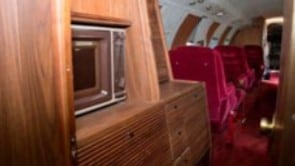 El cantante tuvo este lujoso avión a su disposición (Foto: Twitter)