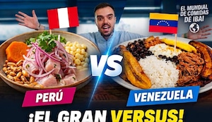 Perú vs. Venezuela en la final del Mundial de Comidas de Ibai Llanos: Cebiche e Inca Kola van por el bicampeonato