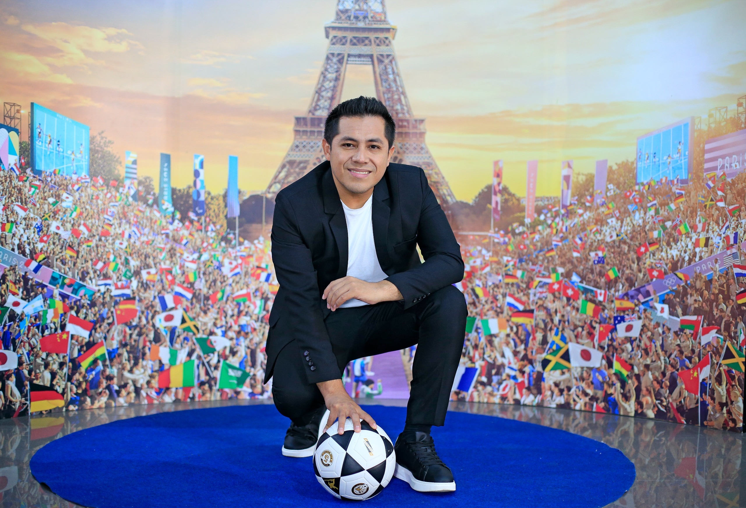 Es la segunda final de la Champions que trasmite al país (Foto: César Bueno)