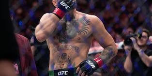 Conor McGregor estará fuera de acción un año. ((AP Photo/John Locher)