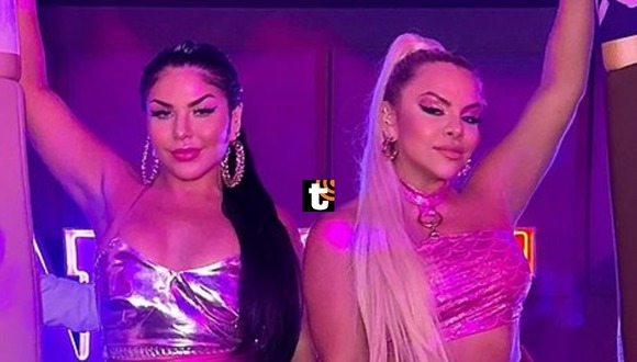TROME -Josetty y Gennesis Hurtado se presumen en fiesta mientras su Chibolín sigue detenido: “Latinas in da House”