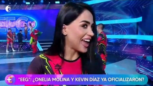 Onelia Molina habla sobre una posible oficialización con Kevin Díaz.