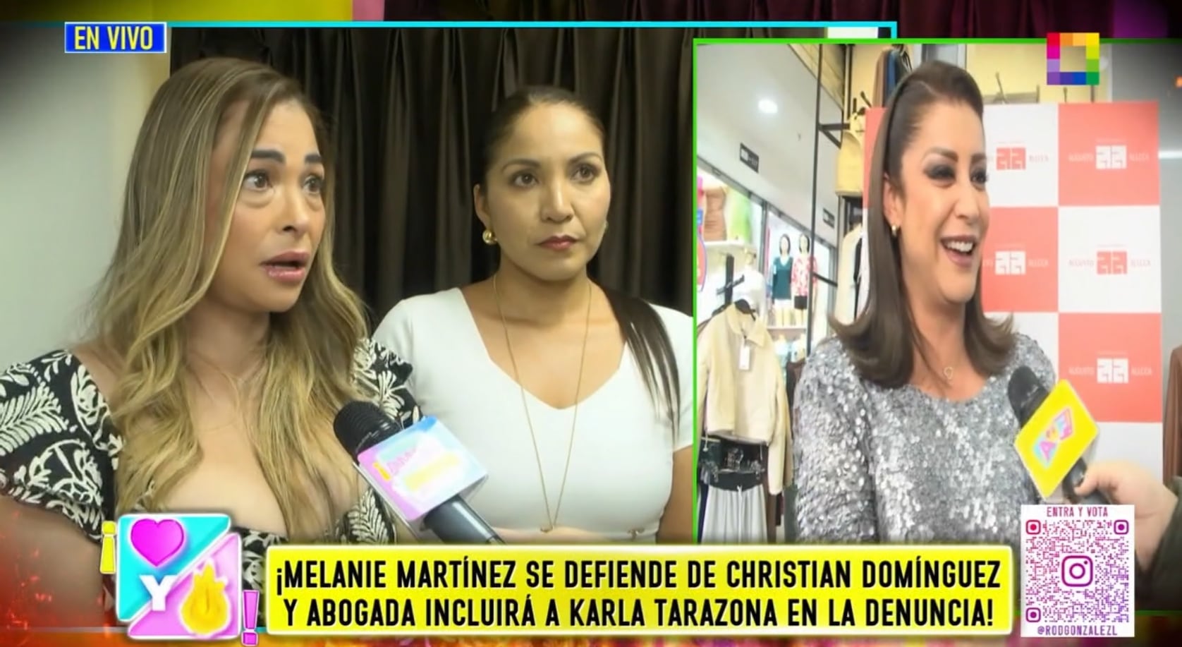 Melanie Martínez sale en defensa de su hija y arremete contra Karla Tarazona.