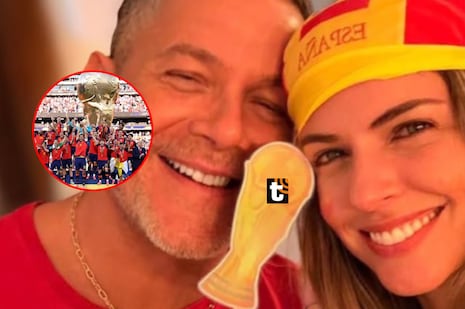 Stephanie Cayo celebra con Alejandro Sanz el triunfo de España en el Mundial 2026: “¡Qué maravilla!"