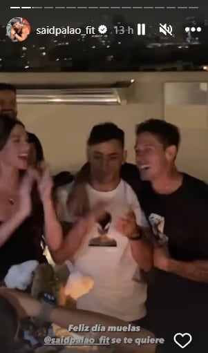 Alessia Rovegno se mostró feliz en el cumpleaños de Hugo García. (Foto: Instagram).