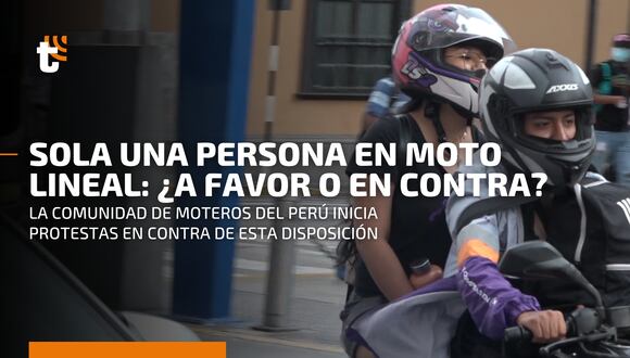 ¿Dos personas en una moto lineal?: esto opinan los limeños sobre posible proyecto de ley