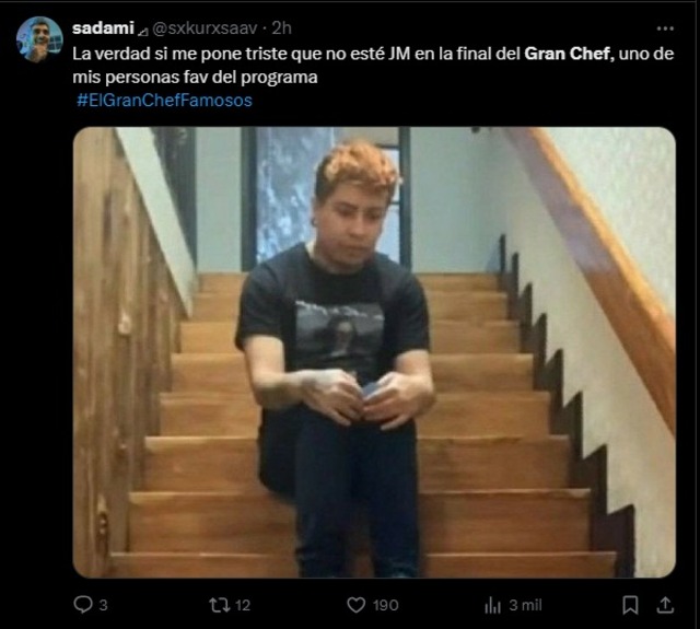 Usuarios disfrutaron con La FInal de El Gran Chef Famosos e inundaron de memes las redes sociales. (Twitter)