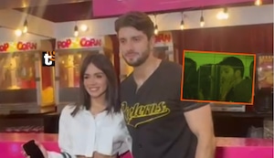 Mayra Goñi y Rodrigo Brand se lucen juntos en circo tras ser captados besándose meses atrás