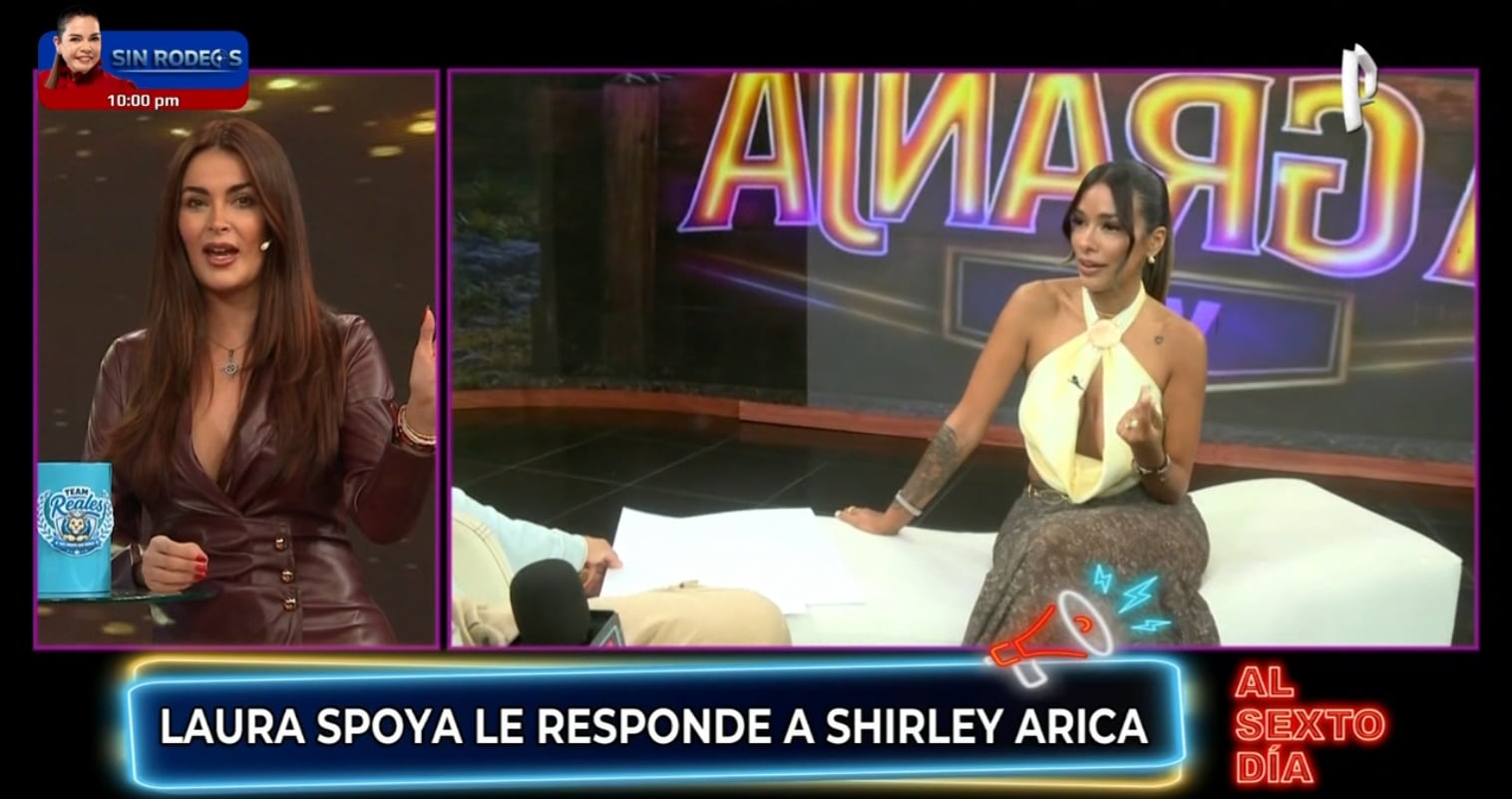 Laura Spoya aplaudió que Shirley Arica le haya pedido a Brian Rullan de que le compre su pasaje a México si quería que lo entreviste.