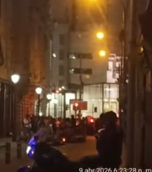 Cambista fue asaltado en el Jirón de la Unión y balacera generó pánico a cuadras de los cierres de campaña electoral.