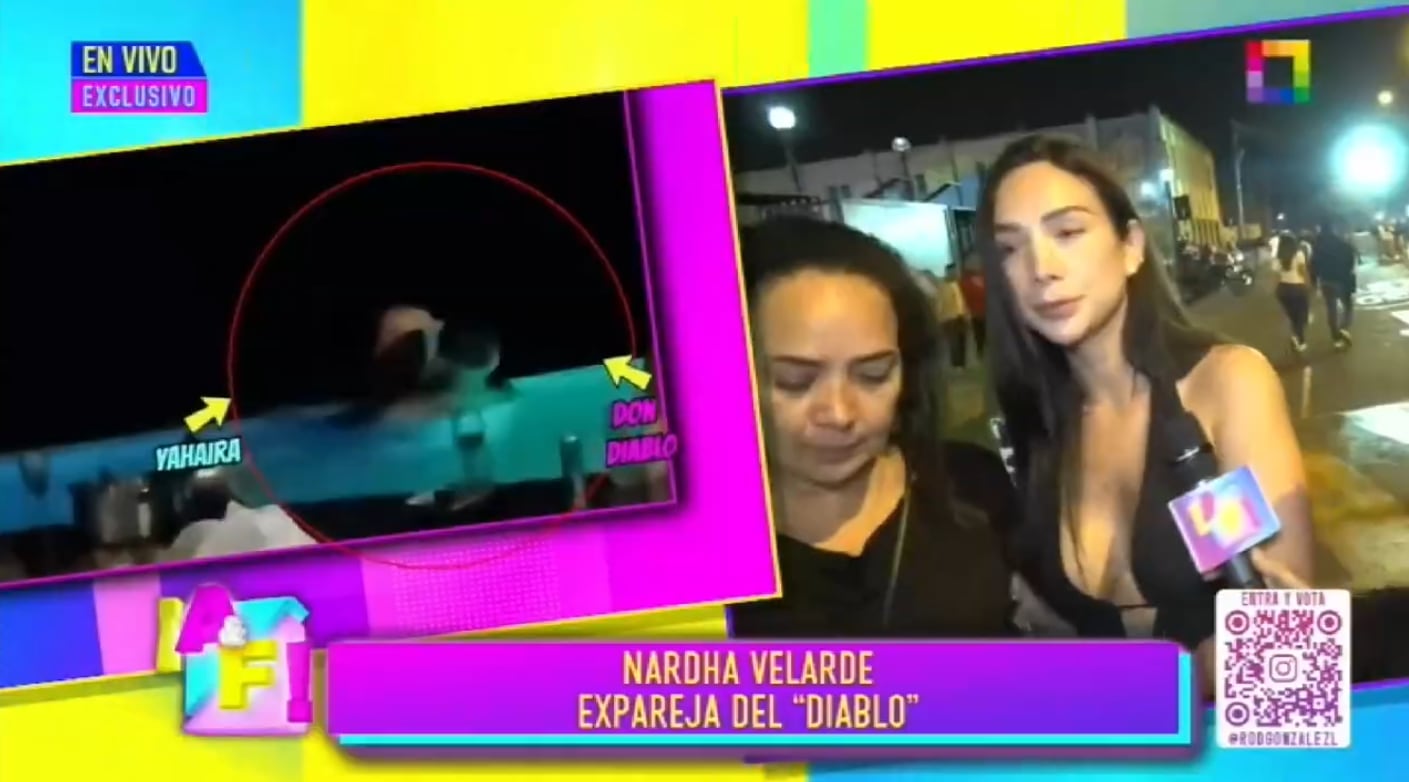 Nardha Velarde afirma que 'El Diablo' le hizo mucho daño.