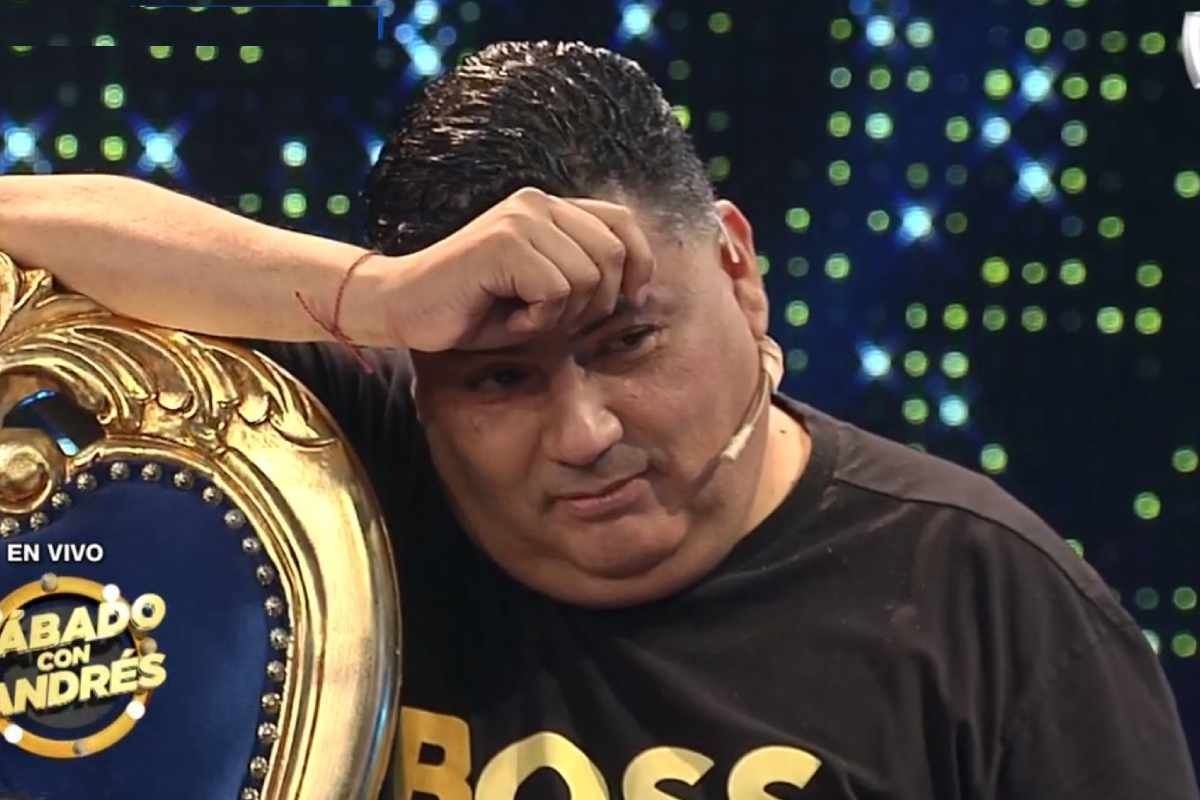 Alfredo Benavides aceptó que no se realiza exámenes médicos. (Captura Porque hoy es sábado con Andrés)