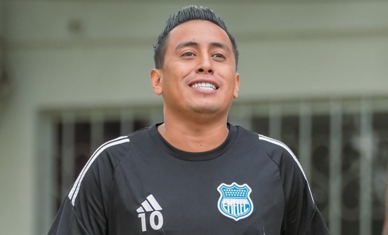Christian Cueva. (Foto: Emelec)