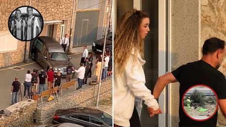 ¡Entre lágrimas! Esposa de Diogo Jota acompaña los restos del futbolista y su hermano