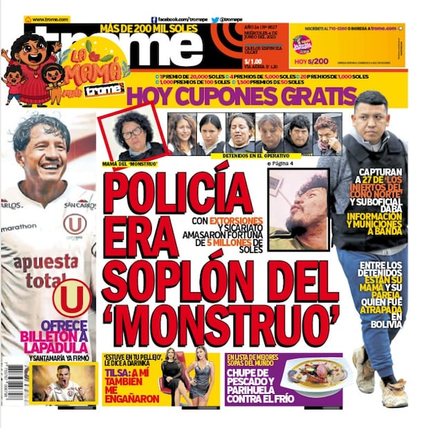 Portada Trome