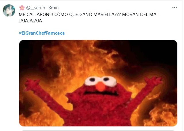 Ingeniosos memes de la final de El Gran Chef famosos inundaron las redes sociales.