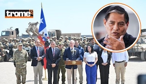 Chile pone barrera contra ilegales en frontera con Perú