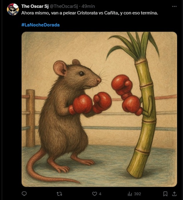 No te quedes sin ver los mejores memes de La Noche Dorada. (Redes sociales)