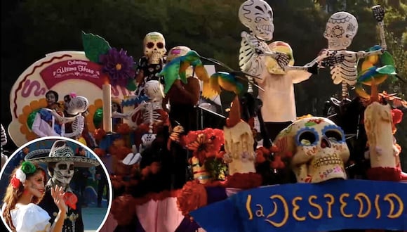 Desfile de catrinas en México