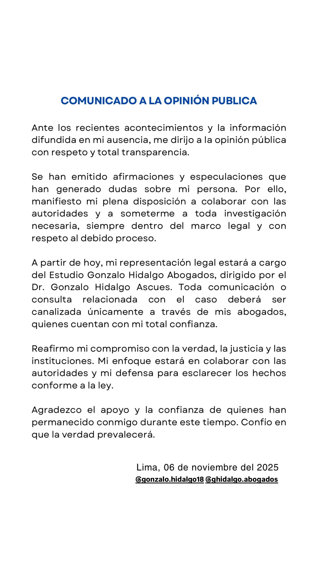 El tiktoker compartió un potente comunicado en redes sociales. (Instagram: @crhissvanger)