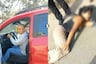 ¡Salvaje intento de feminicidio en Carabayllo! Hombre arrastra a expareja por la pista porque no quería pagar manutención