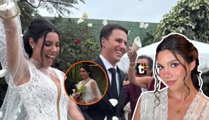 Mafer Neyra se casó con Ernesto Cabieses: Su vestido de novia y todos los detalles de su hermosa boda