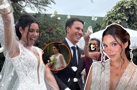 Mafer Neyra se casó con Ernesto Cabieses: Su vestido de novia y todos los detalles de su hermosa boda