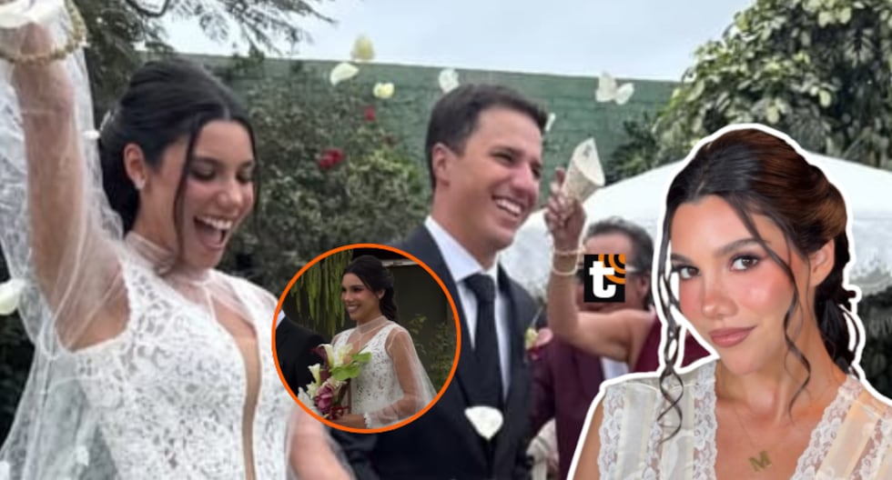 Mafer Neyra y Ernesto Cabieses sellan su amor en una romántica ceremonia nupcial