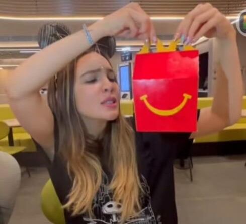 La española es una fiel amante de las hamburguesas de McDonald's (Foto: Belinda / TikTok)