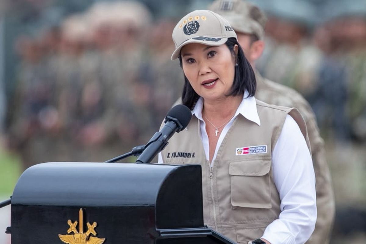 Keiko Fujimori establece comando unificado contra el crimen organizado. (Foto: Fernando Sangama / @photo.gec)