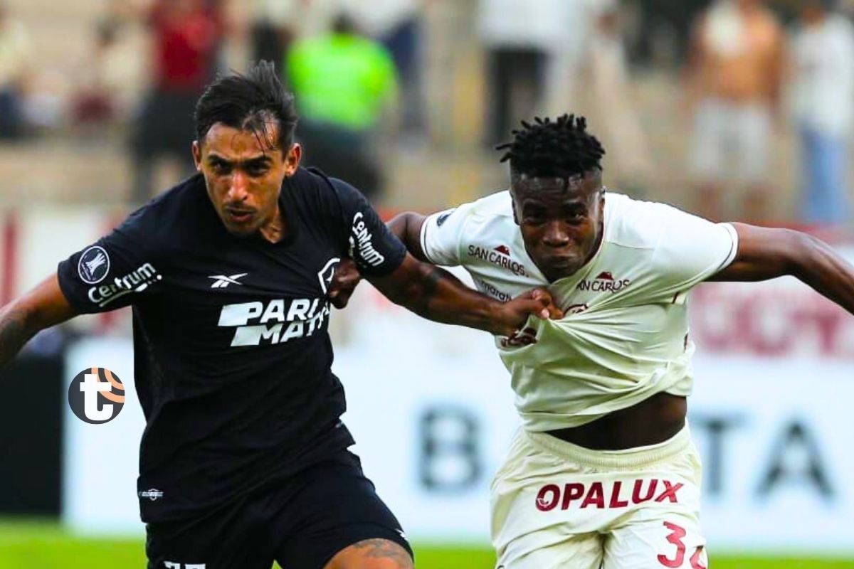 Universitario lucha para superar a Botafogo en Ate (Foto: GEC)