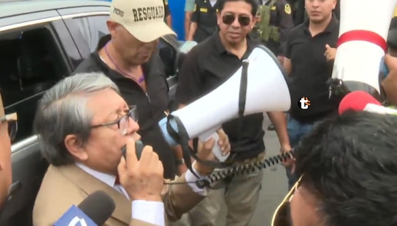 TROME | Ciro Castillo Rojo se presenta en el Gore Callao tras anulación de prisión preventiva. Video: Canal N