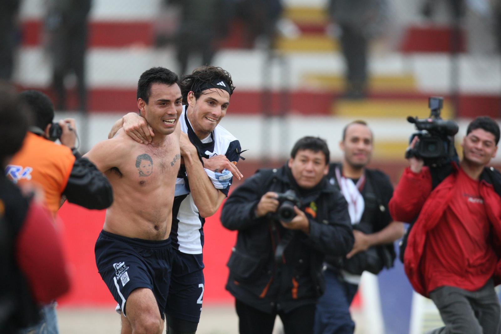 Leandro Fleitas tambien anotó goles con la Blanquiazul (Foto: GEC)