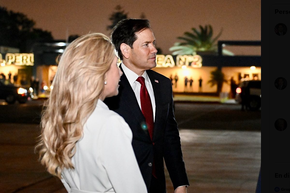 El secretario de Estado estadounidense, Marco Rubio, arribó a Lima en la noche del miércoles 9 de septiembre para cumplir una agenda oficial | Foto: @USAmbPeru