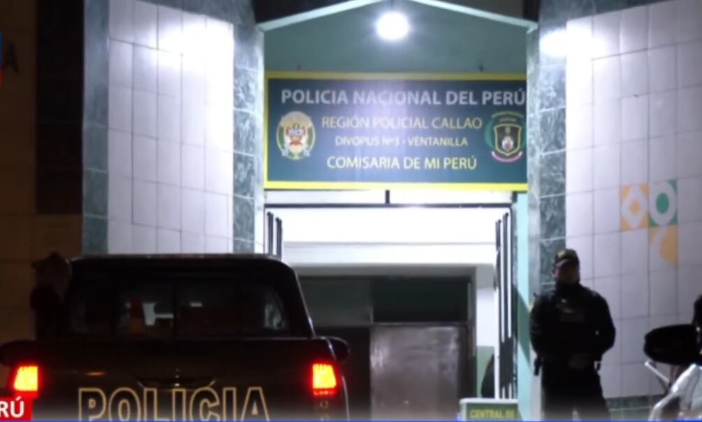 Menores fueron llevados a la comisaría de Mi Perú. (24 Horas)