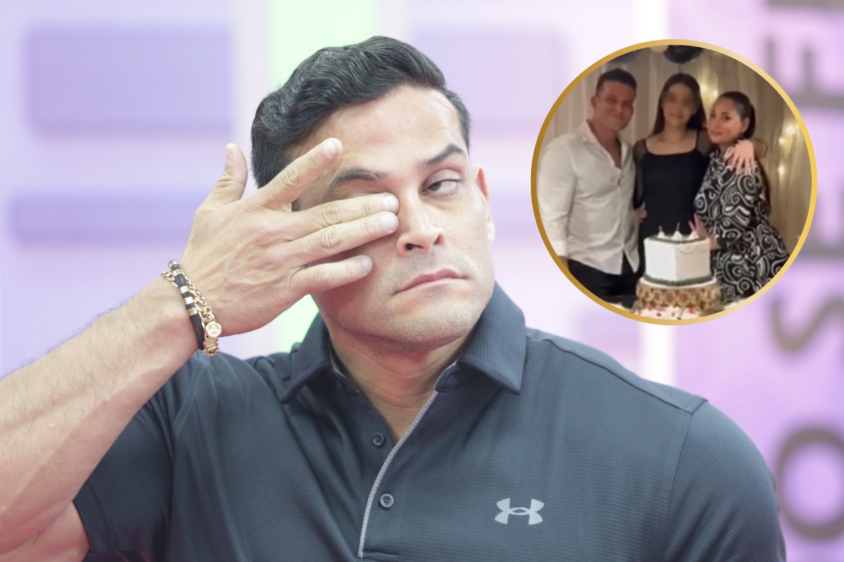 Christian Domínguez enfrentado con Melanie Martínez y su hija