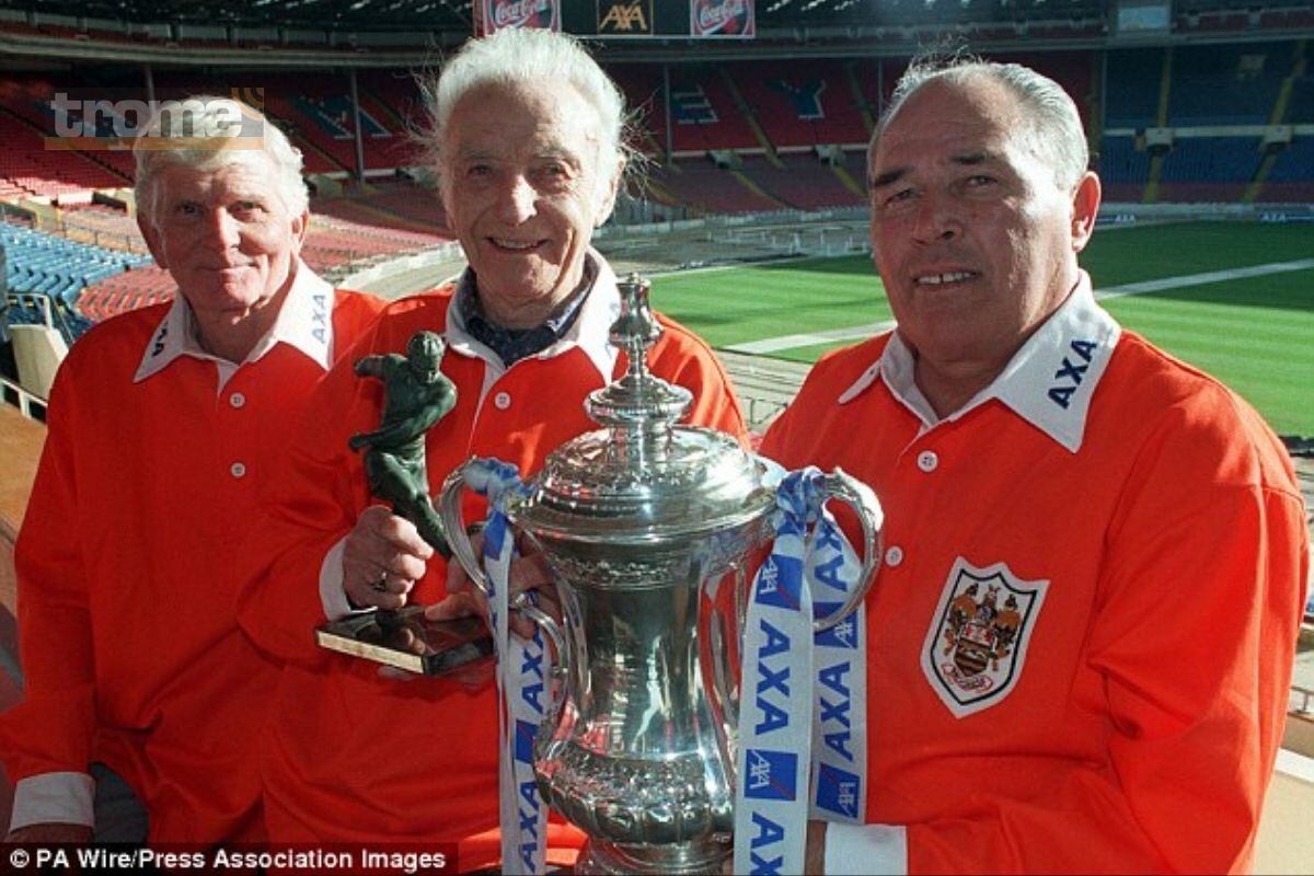 Stanley Matthews jugó hasta los 50 años y fue el primer Balón de Oro de la historia (Foto: WPAI)