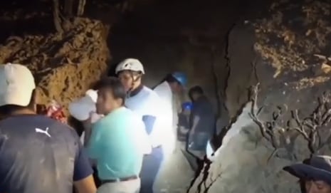 ¡Horas de angustia en Ica! Derrumbe en mina deja a trabajador atrapado y activa rescate de emergencia