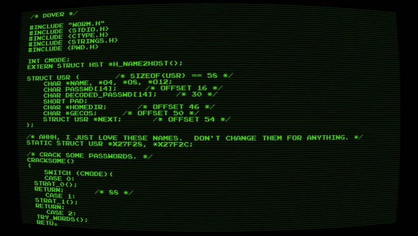 En 1988, se lanza desde el Instituto Tecnológico de Massachussets (MIT) el Morris worm, el primer virus en Internet.