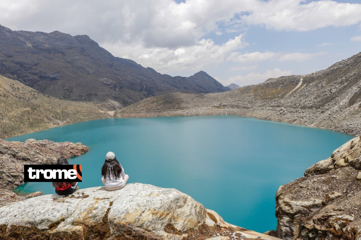 Conoce la laguna 'Rocotuyoc' y 'Congelada' en Huaraz. Foto: Allen Gino Quintana
