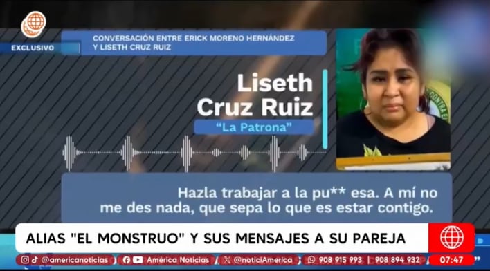 Liseth Ruiz Cruz, pareja de 'El Monstruo', se enojaba con él y vivía calvario enterada de la novia paraguaya.