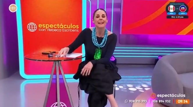 Rebeca Escribens critica a John Kelvin.