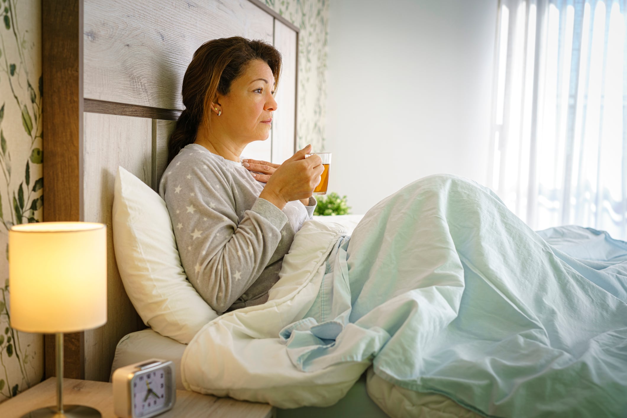 Una infusión bien calientita ayudará a conciliar el sueño.