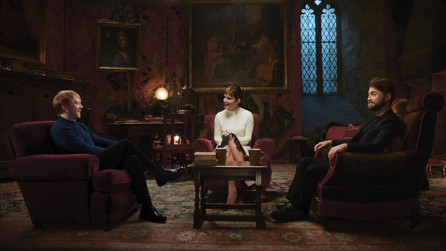 "Harry Potter: Regreso a Hogwarts". Rupert Grint, Emma Watson y Daniel Radcliffe hablaron sobre lo que significó para ellos la saga (Foto: HBO Max)