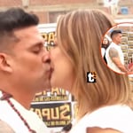 Christian Domínguez y Karla Tarazona se encomiendan a brujo antes de boda civil y hacen ritual