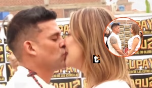 Christian Domínguez y Karla Tarazona se encomiendan a brujo antes de boda civil y hacen ritual