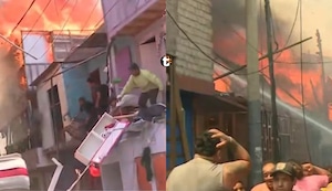 ¡Arde el Callao! Dos feroces incendios arrasan con varias viviendas en Puerto Nuevo
