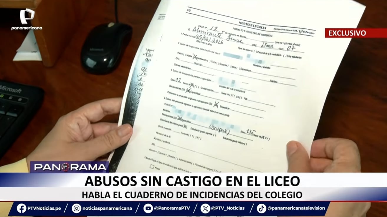 Reportan más de 20 casos de bullying y hostigamiento este 2026 en el Liceo Naval Almirante Guise.