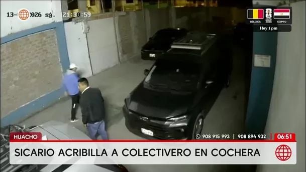 Sicario asesina a colectivero en cochera de Huacho. Foto: América noticias